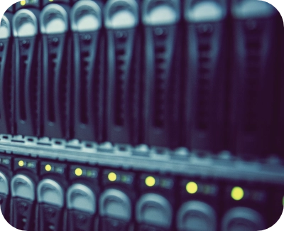 Secure server infrastructure in data center with private IP and DDoS protection